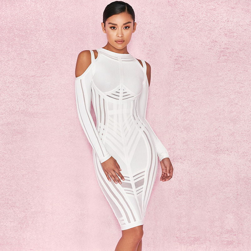 2021beaukey women long sleeve bandage dress bodycon hollow out mesh runway dress bandage see through party club vestido maxi xl, Black;gray
2021beaukey women long sleeve bandage dress bodycon hollow out mesh runway dress bandage see through party club vestido maxi xl, Black;gray