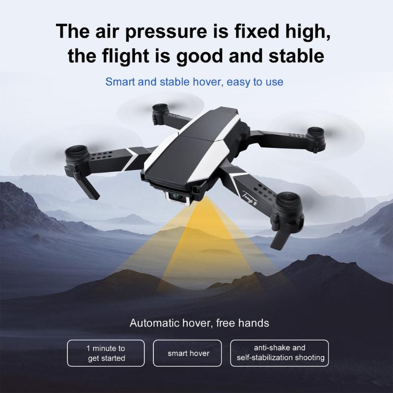 Drones S62 Drone 4k 1080P High Definition Camera WiFi Foldable 2.4Ghz Altitude Hold Rc Quadcopter Toy Gifts