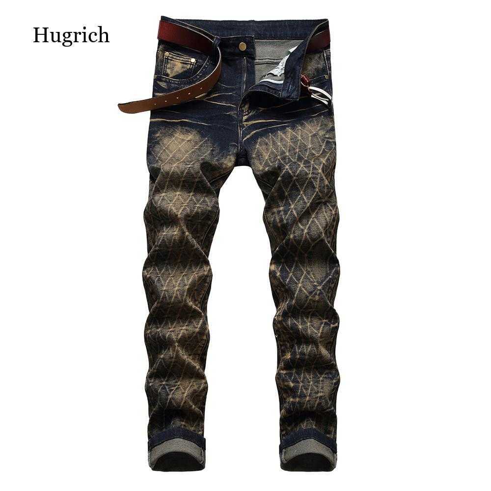 Men's Vintage Slim Straight Retro Stretch Denim Jeans Color Pants Trousers Crinkle Plaid Stretch Tube Fashion Denim Pants X0621, Blue
Men's Vintage Slim Straight Retro Stretch Denim Jeans Color Pants Trousers Crinkle Plaid Stretch Tube Fashion Denim Pants X0621, Blue