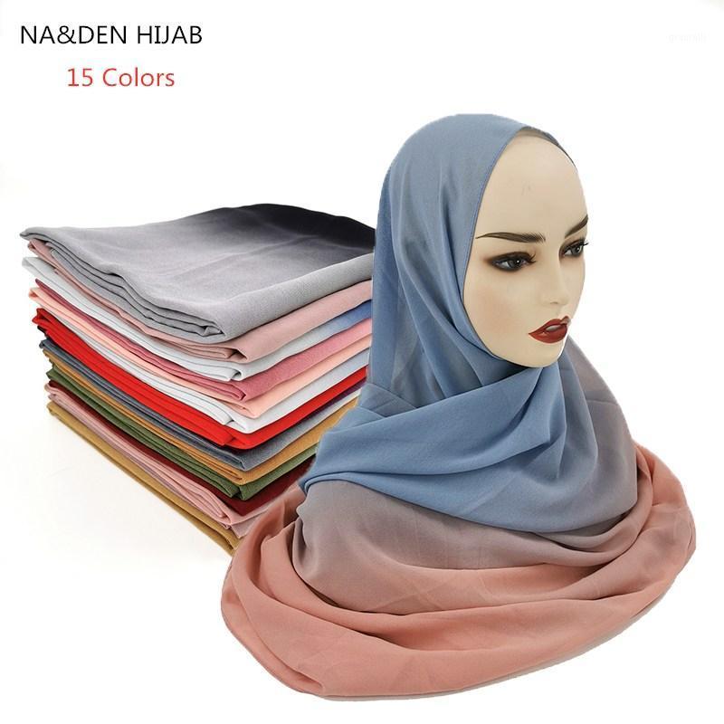 Gradient Arrival Smooth Chiffon Color Satin Scarf Shawl Plain Solider Colors Hijab Muslim Scarves 15 For Choose, Blue;gray
Gradient Arrival Smooth Chiffon Color Satin Scarf Shawl Plain Solider Colors Hijab Muslim Scarves 15 For Choose, Blue;gray