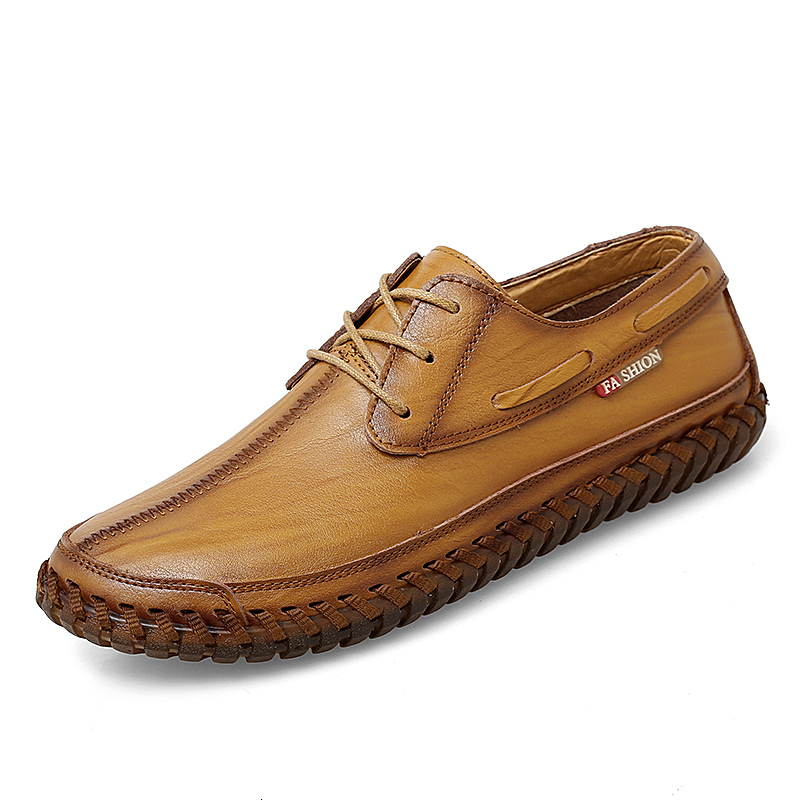 Dress Shoes Casual Leather Men Fashion Comfortable Genuine Flats Handmade Loafers Moccasins Brand Big Size 38-47 KQFO, Black
Dress Shoes Casual Leather Men Fashion Comfortable Genuine Flats Handmade Loafers Moccasins Brand Big Size 38-47 KQFO, Black