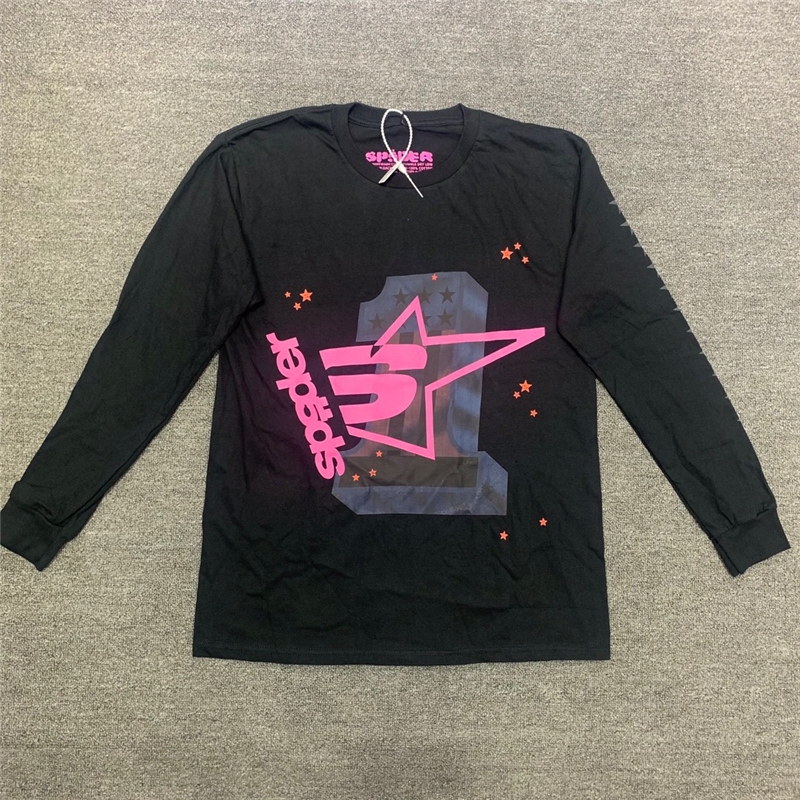 Long Sleeve T Shirt Men Women Foaming Printing Pattern T-shirt Top Tees, White;black
Long Sleeve T Shirt Men Women Foaming Printing Pattern T-shirt Top Tees, White;black