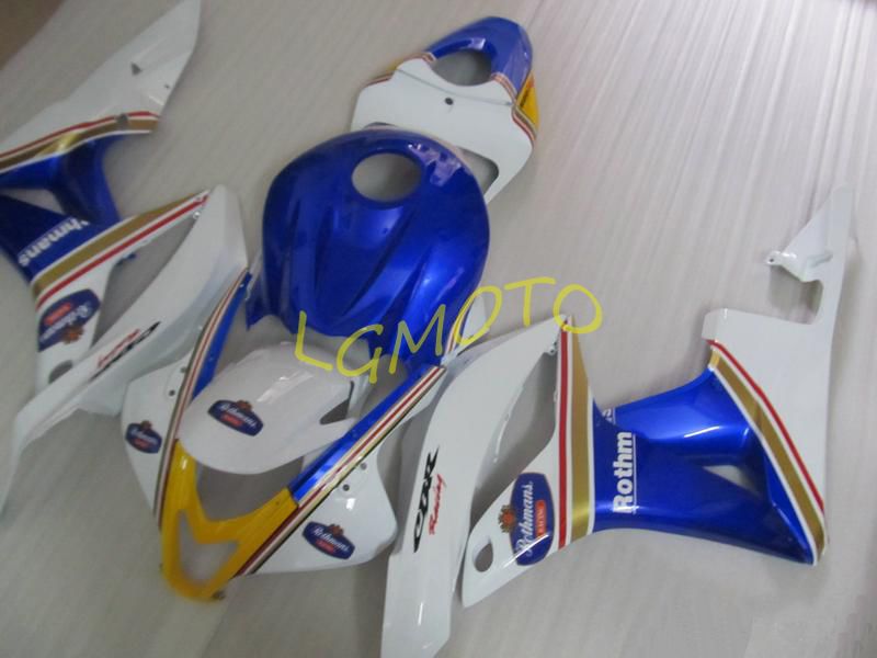 HONDA CBR600RR F5 2007-2008 FAIRINGS KITS Rothman Customize Injection abs fairing kit CBR600 RR 07-08 2007 2008 bodykits #A8K24 BLUE bodywork
HONDA CBR600RR F5 2007-2008 FAIRINGS KITS Rothman Customize Injection abs fairing kit CBR600 RR 07-08 2007 2008 bodykits #A8K24 BLUE bodywork