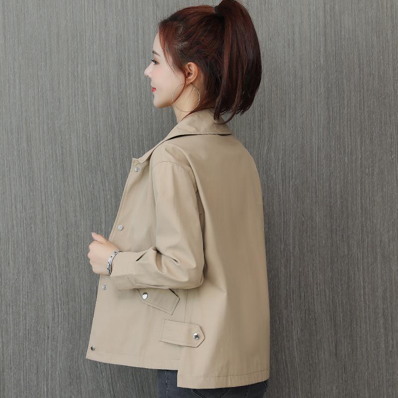 Women's Trench Coats Women Jackets Autumn 2021 Windbreaker Korean Fashion Stand-up Collar Short Coat Female Basic Jacket Tops, Tan;black
Women's Trench Coats Women Jackets Autumn 2021 Windbreaker Korean Fashion Stand-up Collar Short Coat Female Basic Jacket Tops, Tan;black