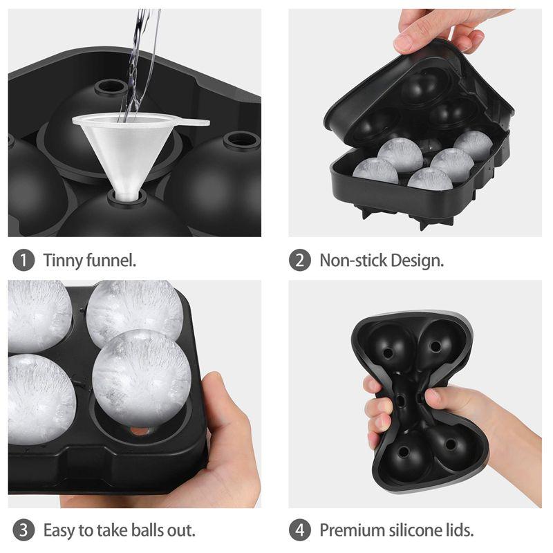 Silicone Ice Cube Maker Honeycomb Trays Mold For Whiskey Cocktail Forms Candy Cake Chocolate Molds Baking Moulds