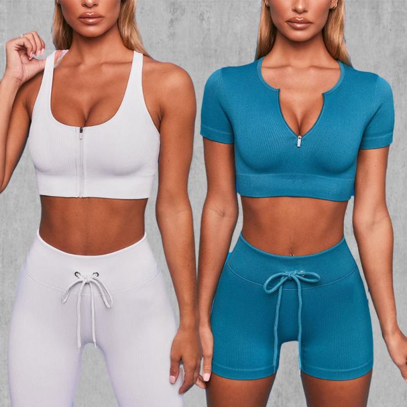 Yoga Outfit Seamless Set For Women Sport Suit Gym Clothing Women's Tracksuit Female High Waist Leggings Top
Yoga Outfit Seamless Set For Women Sport Suit Gym Clothing Women's Tracksuit Female High Waist Leggings Top
