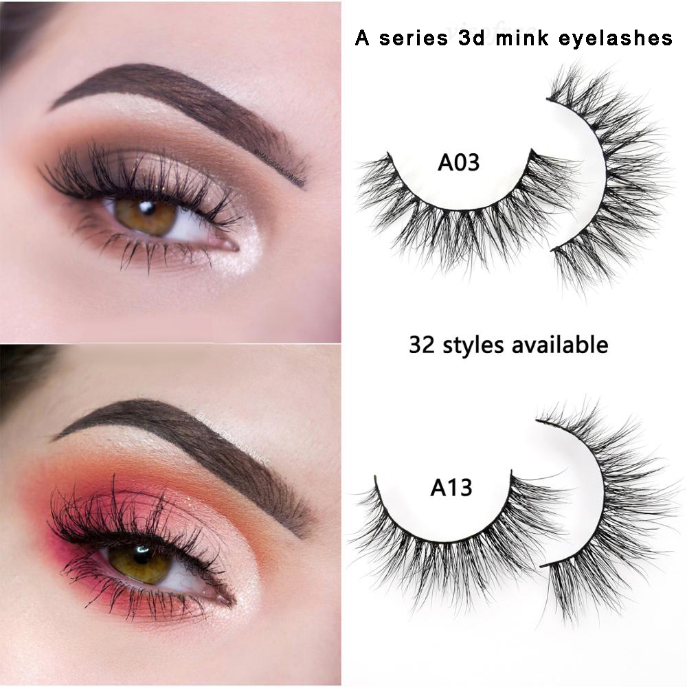 3D Real Mink Eyelashes Natural Long False Eyelash 100% Hand Made Lashes Eye Extension with Box
3D Real Mink Eyelashes Natural Long False Eyelash 100% Hand Made Lashes Eye Extension with Box