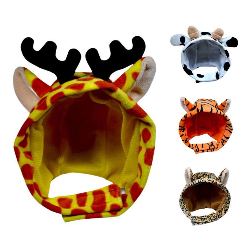Cat Costumes Cute Animal Shape Pet Dog Cap Costume Warm Cows Hat Year Party Christmas Cosplay Accessories Po Props Headwear S/L
Cat Costumes Cute Animal Shape Pet Dog Cap Costume Warm Cows Hat Year Party Christmas Cosplay Accessories Po Props Headwear S/L