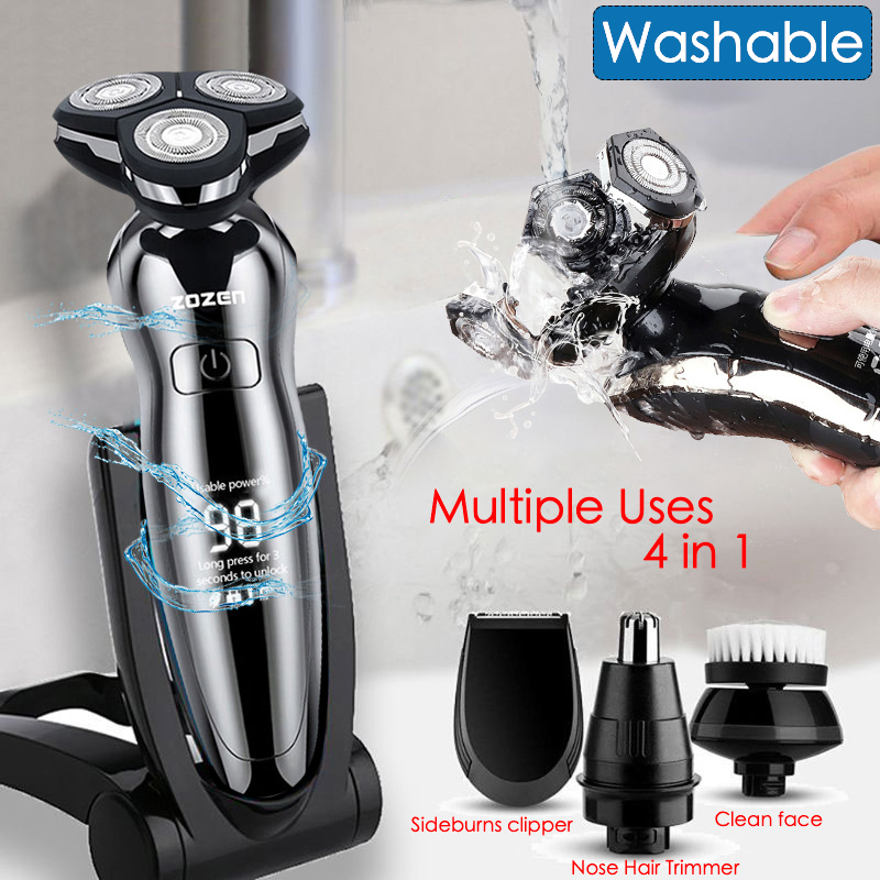 Electric Shaver For Men 4D Razor Beard Trimmer USB 3 Blades Portable Water Proof electric shavers Hair Clipper Facial Epilato
Electric Shaver For Men 4D Razor Beard Trimmer USB 3 Blades Portable Water Proof electric shavers Hair Clipper Facial Epilato