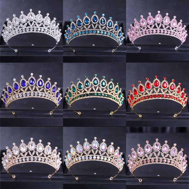 Hair Clips & Barrettes Baroque Vintage Crystal Tiaras And Crowns Rhinestone Queen Pageant Prom Diadem Crown Bridal Wedding Accessories Jewel, Golden;silver
Hair Clips & Barrettes Baroque Vintage Crystal Tiaras And Crowns Rhinestone Queen Pageant Prom Diadem Crown Bridal Wedding Accessories Jewel, Golden;silver