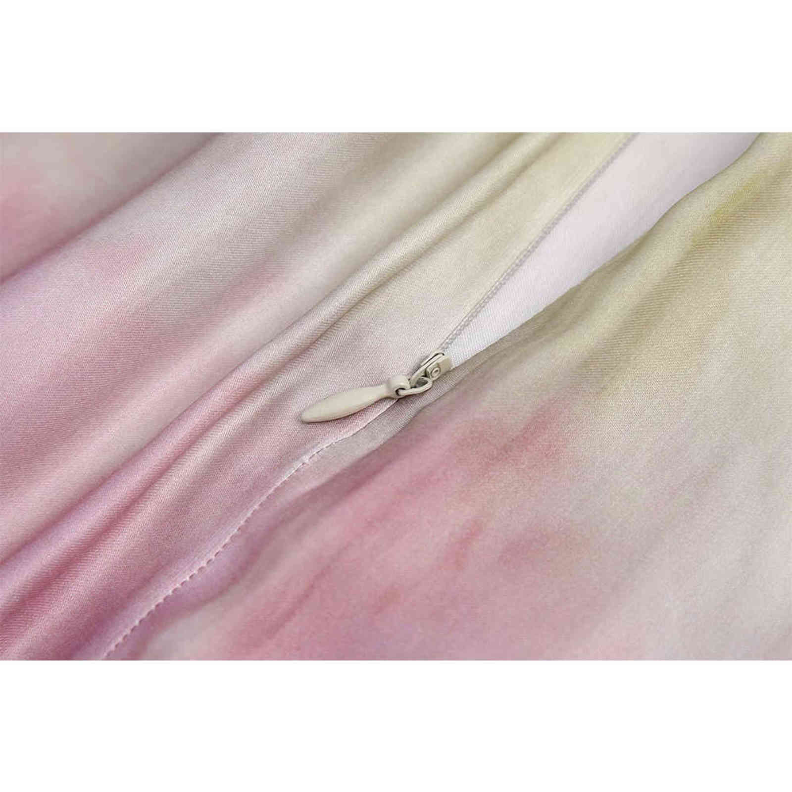 Women Two Piece Set Multiway Tie dye Shirt & Wrap Trousers Chic Lady Fashion Casual Cozy Woman Outfits Pants Sets 211105