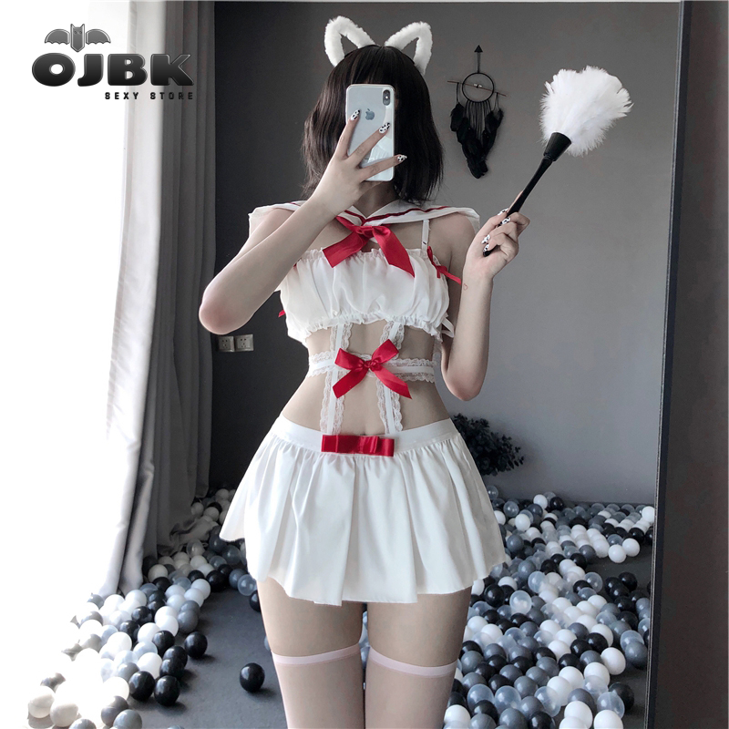 Sexy Sailor Moon Outfit For Women White Chiffon Cute School Girl Dress Anime See Through Lingerie Erotic Student Comfortable Set, Red
Sexy Sailor Moon Outfit For Women White Chiffon Cute School Girl Dress Anime See Through Lingerie Erotic Student Comfortable Set, Red