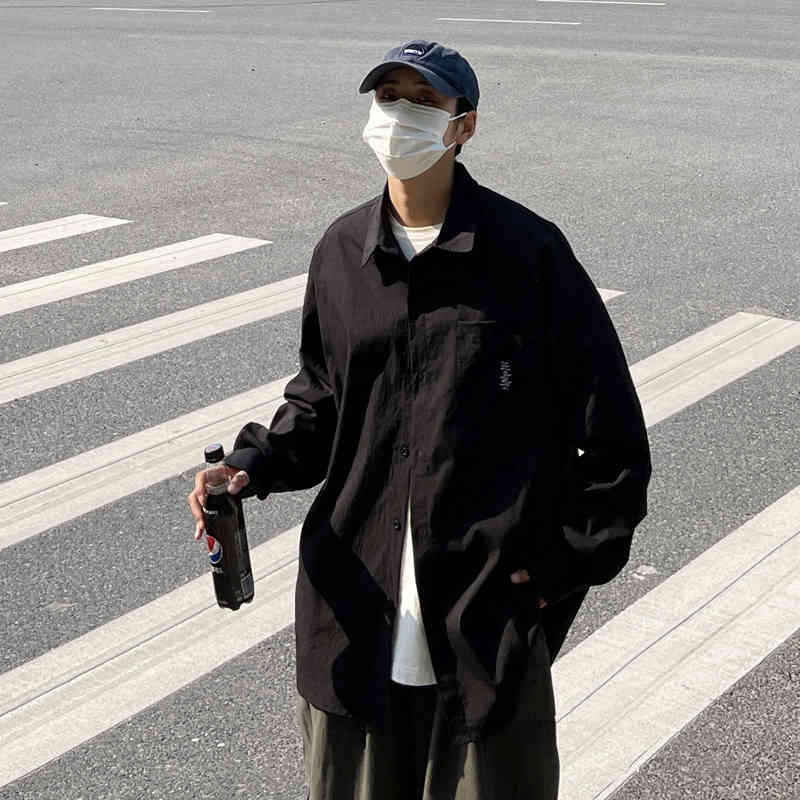 men's jackets spring autumn japanese fashion streetwear manga long shirt kpop double clothes large hip hop casual harajuku size wx1g, Black;brown
men's jackets spring autumn japanese fashion streetwear manga long shirt kpop double clothes large hip hop casual harajuku size wx1g, Black;brown