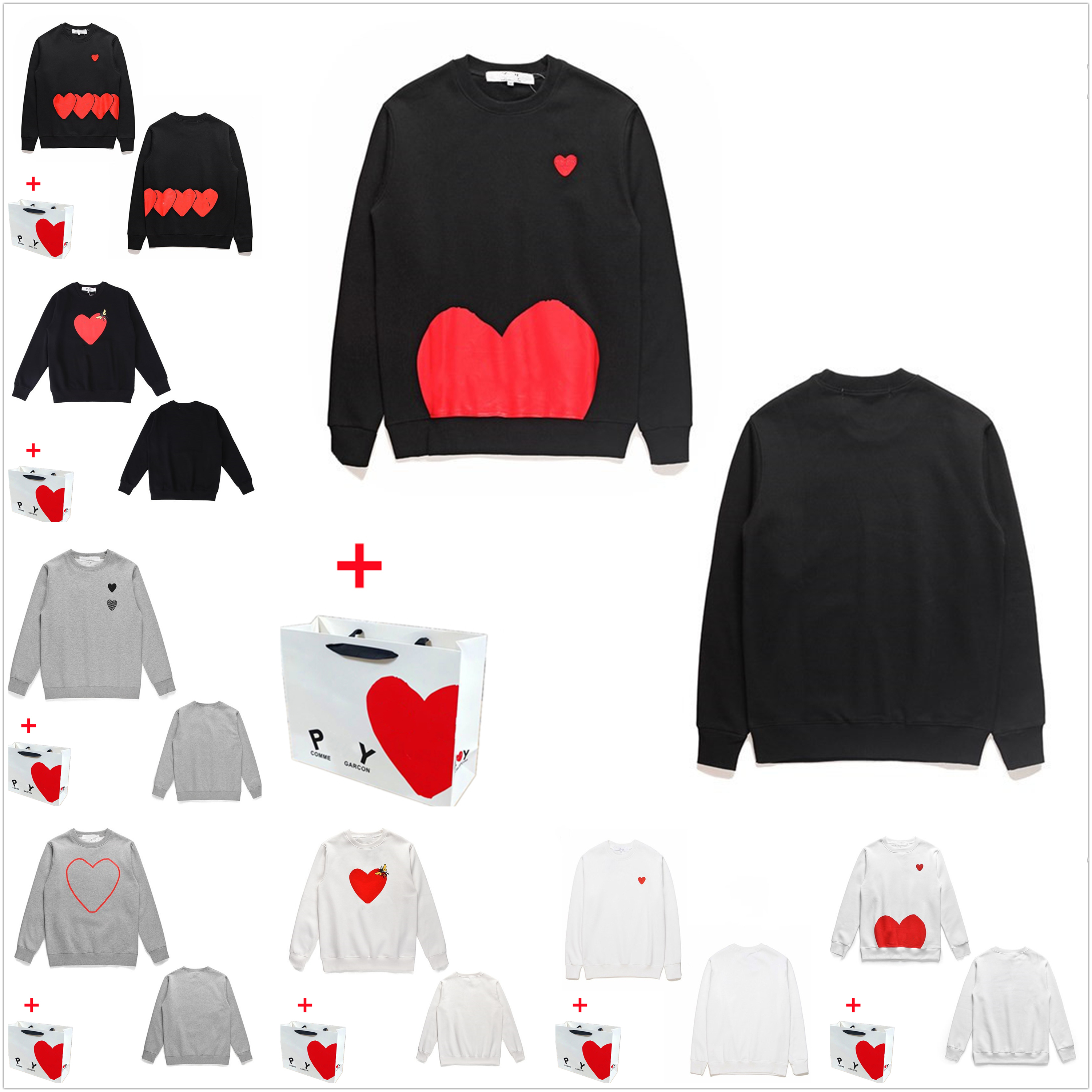 Men Sweatshirts High Quality Women's Sweatshirt Loose Hoodie with Label Fashion Hip Hop Letters Long Sleeve Top Jacket Bring tote bag, Black
Men Sweatshirts High Quality Women's Sweatshirt Loose Hoodie with Label Fashion Hip Hop Letters Long Sleeve Top Jacket Bring tote bag, Black