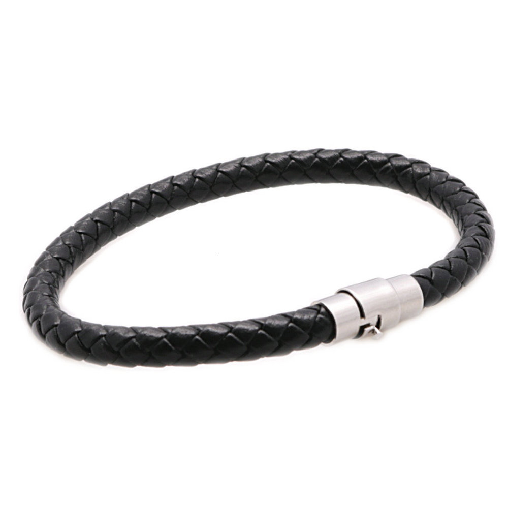 Hand catenary Black simple 6-strand magnet CLASP BRACELET leather woven men's and women's hand rope multicolor
Hand catenary Black simple 6-strand magnet CLASP BRACELET leather woven men's and women's hand rope multicolor