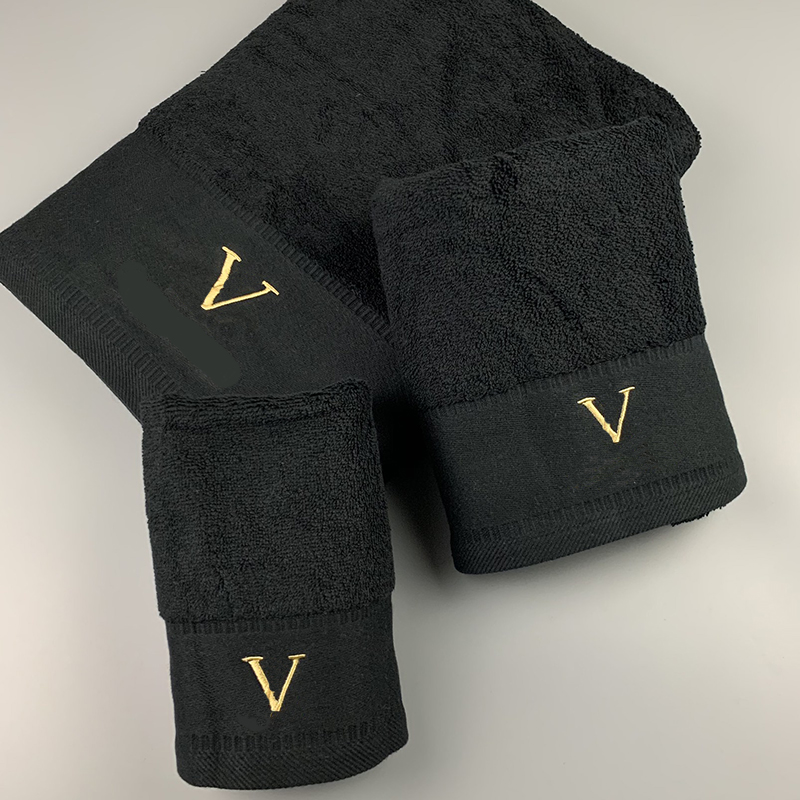 8 Colors Luxury Letter Towels Set Fashion 3 Pieces Quick Dry Designer Towel Classic Baroque Pattern Men Women HG, As pic
8 Colors Luxury Letter Towels Set Fashion 3 Pieces Quick Dry Designer Towel Classic Baroque Pattern Men Women HG, As pic
