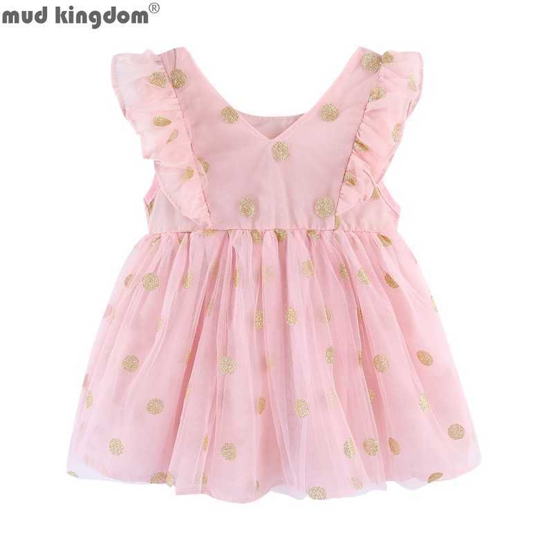 Mudkingdom Summer Ruffle Baby Girl Dress Sparkle Tulle with Golden Dot Kids Clothes Knee Length Princess Dresses Girls Clothing 210615, White
Mudkingdom Summer Ruffle Baby Girl Dress Sparkle Tulle with Golden Dot Kids Clothes Knee Length Princess Dresses Girls Clothing 210615, White