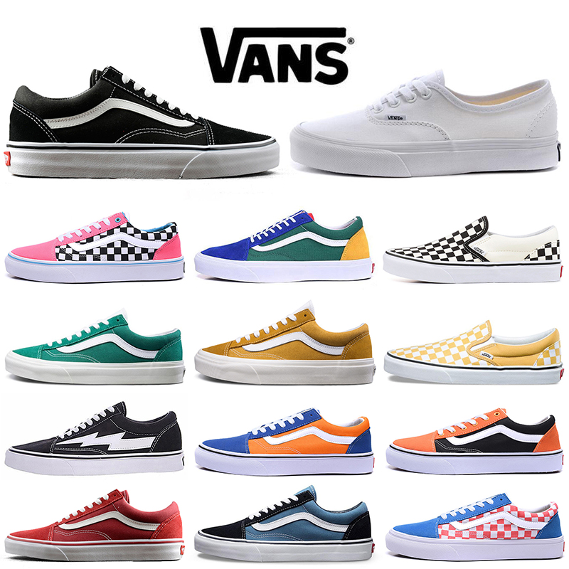 VAN Canvas Shoes Old Skool Fear of God Sk8 Hi Running Shoe Triple White Black Flame Checkerboard Slip on Skateboard Men Women Sports Sneakers
VAN Canvas Shoes Old Skool Fear of God Sk8 Hi Running Shoe Triple White Black Flame Checkerboard Slip on Skateboard Men Women Sports Sneakers