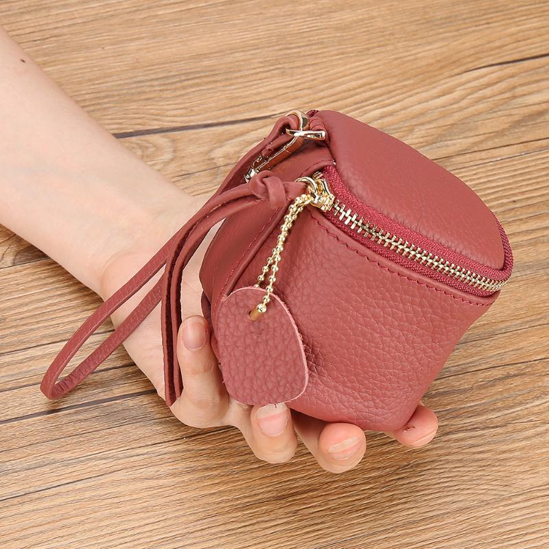 Cosmetic Bags & Cases Fashion Ladies Genuine Leather Bag Mini Case Makeup Women Clutch Toiletry Pouch Storage, Black
Cosmetic Bags & Cases Fashion Ladies Genuine Leather Bag Mini Case Makeup Women Clutch Toiletry Pouch Storage, Black