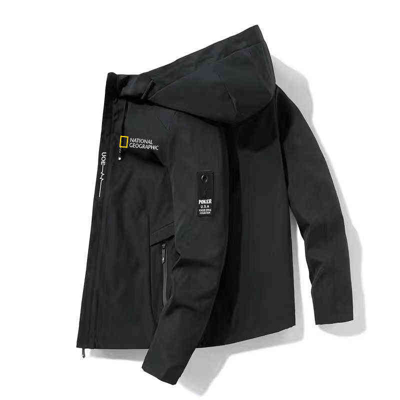 National Jacket Geographic Breathable Men Waterproof Windproof Hoodie Windbreaker Outdoor Camping Hiking Adventure Suit ALJU
National Jacket Geographic Breathable Men Waterproof Windproof Hoodie Windbreaker Outdoor Camping Hiking Adventure Suit ALJU