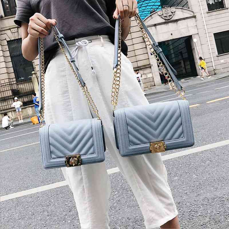Shoulder Bags Bolso De Cuero Sinttico Con Entramado Diamantes Para Mujer Bandolera Hombro Cadena 1215
Shoulder Bags Bolso De Cuero Sinttico Con Entramado Diamantes Para Mujer Bandolera Hombro Cadena 1215