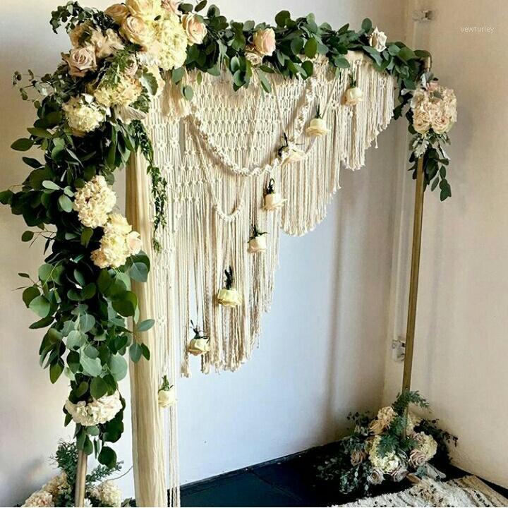 Party Decoration 130cm X 160cm Handmade Macrame Bohemia Tassel Hanging Tapestry / Fashion Wedding Wall Decor
Party Decoration 130cm X 160cm Handmade Macrame Bohemia Tassel Hanging Tapestry / Fashion Wedding Wall Decor