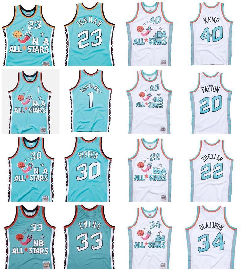 Men S-6XL basketball Jersey 1 Hardaway 34 Olajuwon 30 Pippen 5 Kidd 10 Barkley 32 O 'Neal 35 Hill 40 Payton Mitchell&Ness 1996 All-Star Hard
Men S-6XL basketball Jersey 1 Hardaway 34 Olajuwon 30 Pippen 5 Kidd 10 Barkley 32 O 'Neal 35 Hill 40 Payton Mitchell&Ness 1996 All-Star Hard