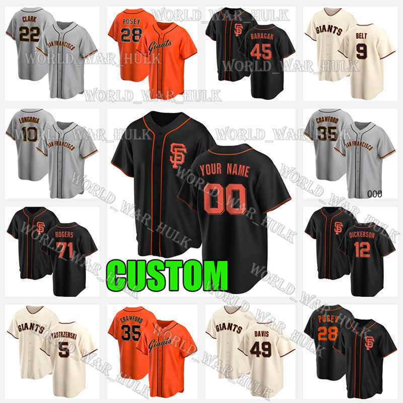 10 Evan Longoria Jersey 35 Brandon Crawford 28 Buster Posey 22 Will Clark Alex Dickerson Giants 40 Madison Bumgarner San Mens Francisco, Blue;black
10 Evan Longoria Jersey 35 Brandon Crawford 28 Buster Posey 22 Will Clark Alex Dickerson Giants 40 Madison Bumgarner San Mens Francisco, Blue;black