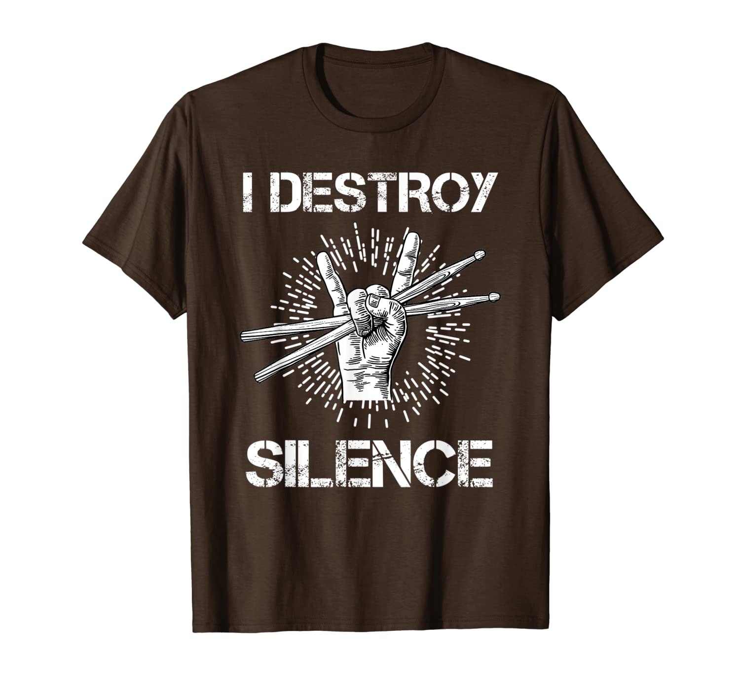 funny drummer costume i destroy silence musician gift boy t-shirt, White;black
funny drummer costume i destroy silence musician gift boy t-shirt, White;black