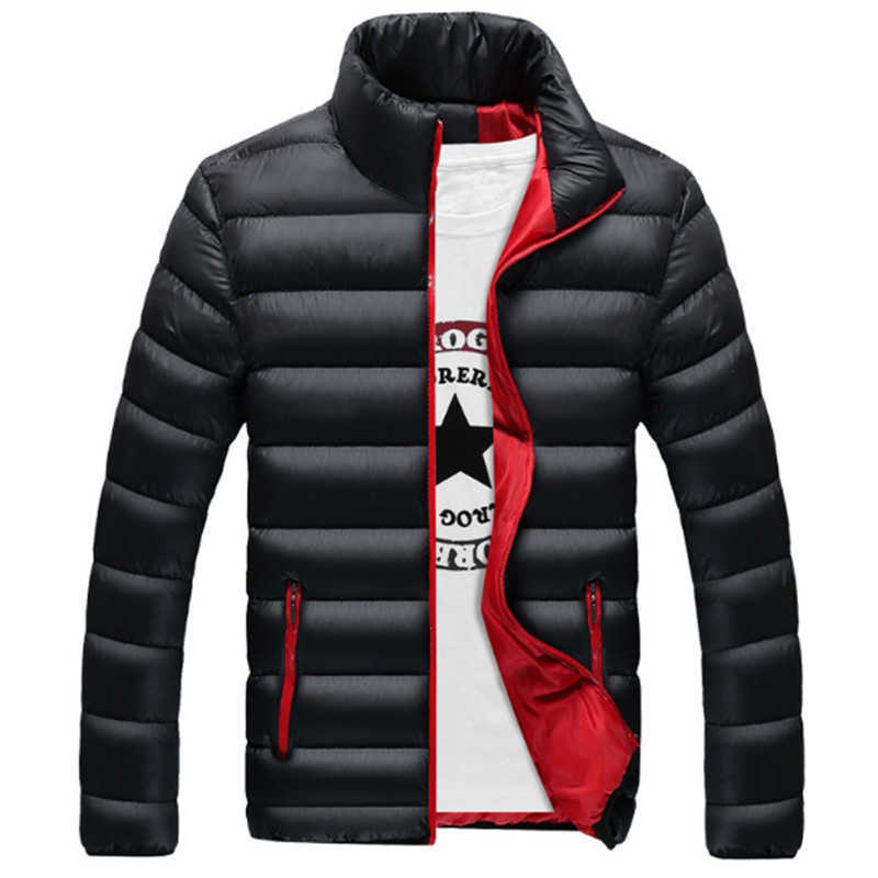 men's fashion clothes autumn and winter warm jacket men's casual large size M-5XL 211014