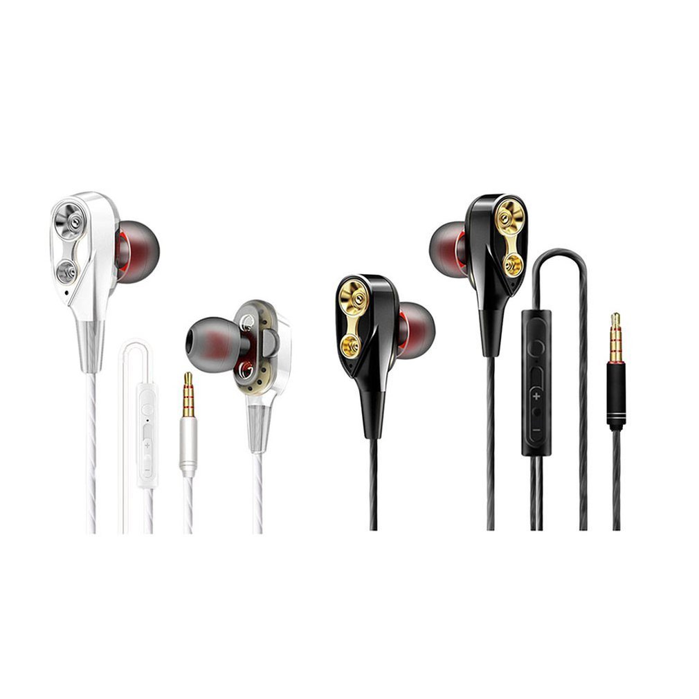 Dynamic Drivers Hd Super Subwoofer Hifi Headset Bedrade Heavy Bas Space Printing Sport Oortelefoon Gaming Earrings