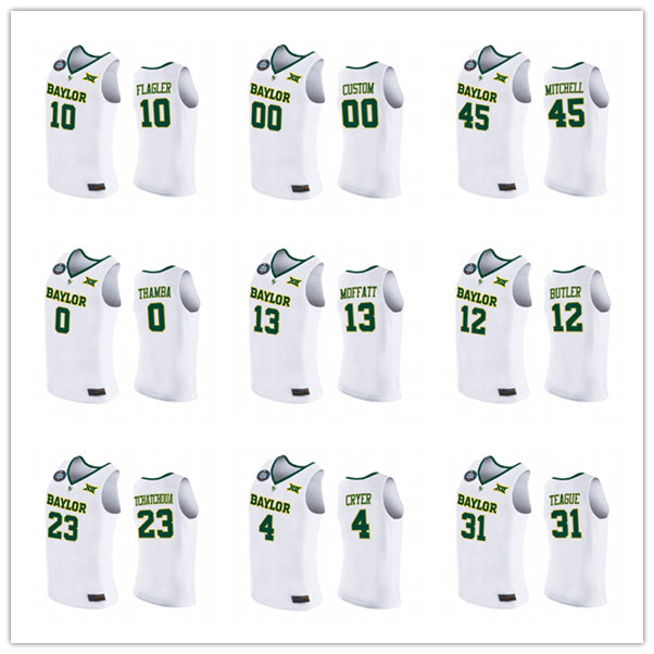 Jared Butler Davion Mitchell Baylor Bears MEN 2021 March Madness Final Four 100% embroidery Jersey white Home, Black
Jared Butler Davion Mitchell Baylor Bears MEN 2021 March Madness Final Four 100% embroidery Jersey white Home, Black