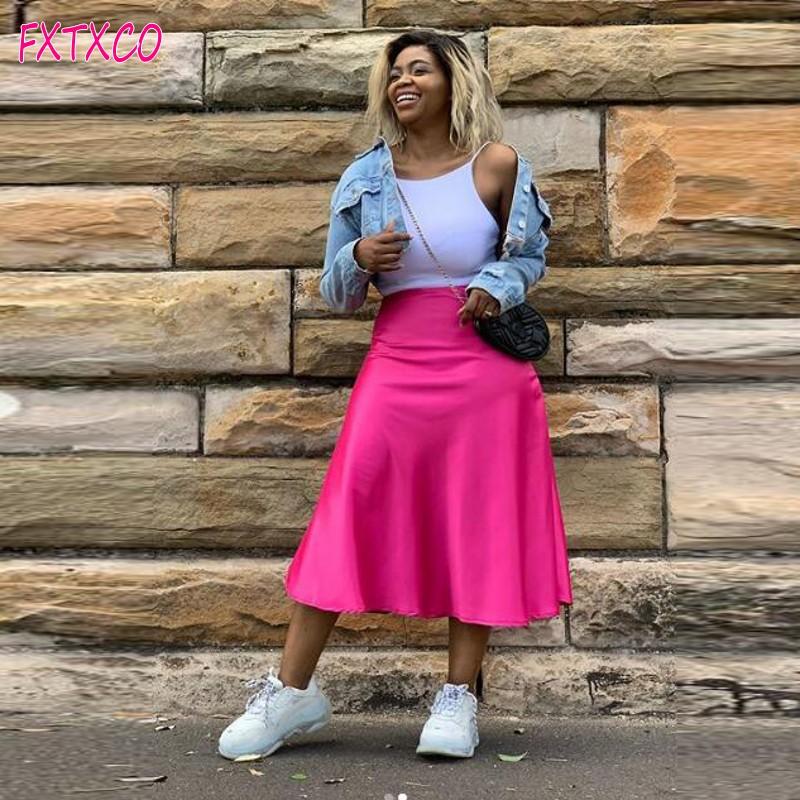 Skirts 2021 Spring Fuchsia Plus Size Satin Saia Mujer Faldas Casual African Office Lady Clothes Women Party Formal Wear, Beige
Skirts 2021 Spring Fuchsia Plus Size Satin Saia Mujer Faldas Casual African Office Lady Clothes Women Party Formal Wear, Beige