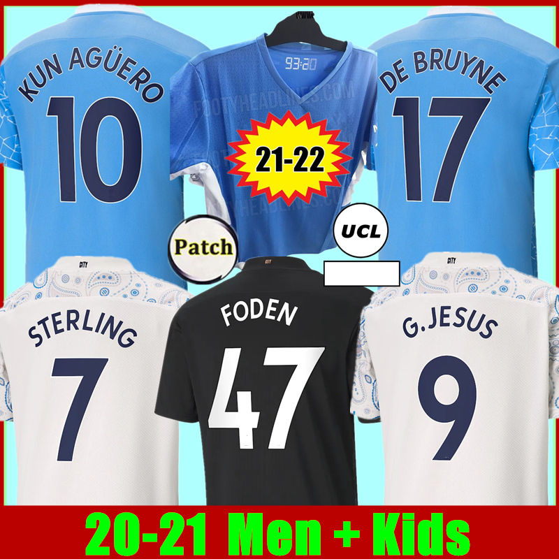 2021 CITY soccer jerseys 20 21 MAN DE BRUYNE G. JESUS STERLING FERRAN KUN AGUERO football shirts uniform men + kids kit, Black;yellow
2021 CITY soccer jerseys 20 21 MAN DE BRUYNE G. JESUS STERLING FERRAN KUN AGUERO football shirts uniform men + kids kit, Black;yellow