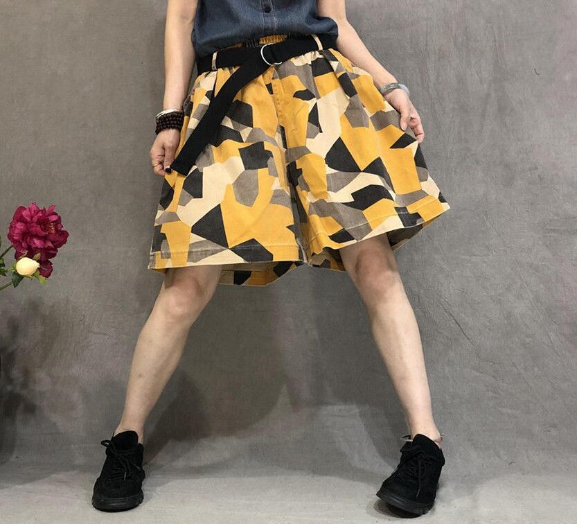 Women's Shorts 2021 Summer Arts Style Women Elastic Waist Loose All-matched Casual Geometric Print Cotton Vintage, Green
Women's Shorts 2021 Summer Arts Style Women Elastic Waist Loose All-matched Casual Geometric Print Cotton Vintage, Green