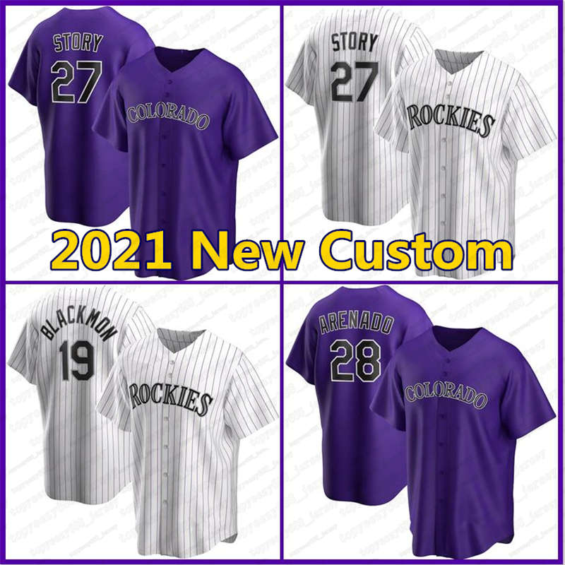 Colorado Custom 19 Charlie Blackmon Baseball Rockies 27 Trevor Story Jersey 21 Kyle Freeland Sam Hilliard Charlie Blackmon Nolan Arenado, Blue;black
Colorado Custom 19 Charlie Blackmon Baseball Rockies 27 Trevor Story Jersey 21 Kyle Freeland Sam Hilliard Charlie Blackmon Nolan Arenado, Blue;black