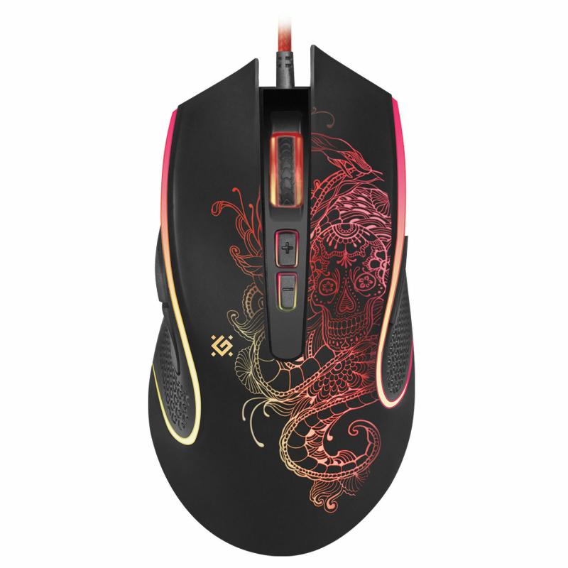 Mice Mouse Wired Gaming Defender Venom Gm-640l, USB, 7 Buttons + 1 Wheel Button, Optical, Black, 52640 Wireless
Mice Mouse Wired Gaming Defender Venom Gm-640l, USB, 7 Buttons + 1 Wheel Button, Optical, Black, 52640 Wireless