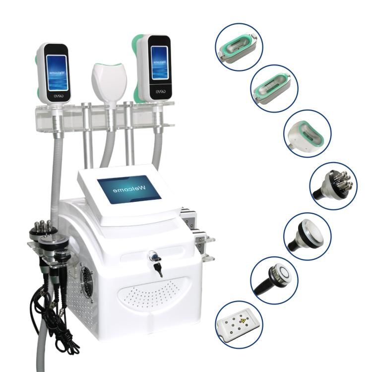 Fat Freezing slimming machine ultrasonic cavitation rf fat reduction lipo laser for slimming 3 freezing heads can work together