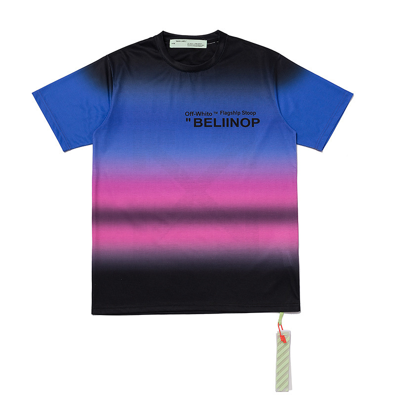 t shirt 2021 summer street hip hop off tide brand pad dyed men's and women's short sleeve T-shirt ow, White;black
t shirt 2021 summer street hip hop off tide brand pad dyed men's and women's short sleeve T-shirt ow, White;black