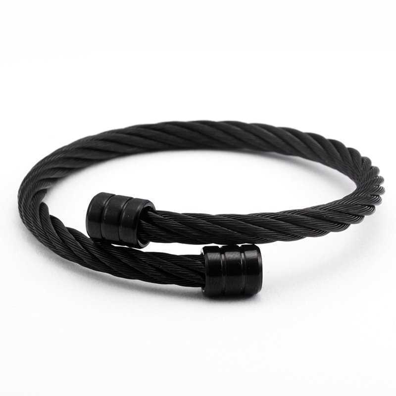 Black Gun Plated Stainless Steel Open Men Women Cuff Bangles Vintage Mesh Surface Male Charm Sporty Bracelets Decoration Q0719
Black Gun Plated Stainless Steel Open Men Women Cuff Bangles Vintage Mesh Surface Male Charm Sporty Bracelets Decoration Q0719