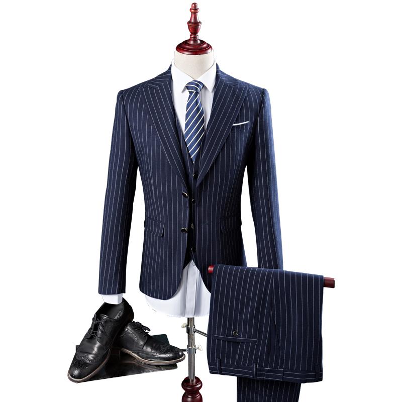 Four Seasons Style Men Boutique Suits High Quality Fashion Business Casual Groom Wedding Dress Three Piece Suit Coat Men' & Blazers, Mazarine
Four Seasons Style Men Boutique Suits High Quality Fashion Business Casual Groom Wedding Dress Three Piece Suit Coat Men' & Blazers, Mazarine