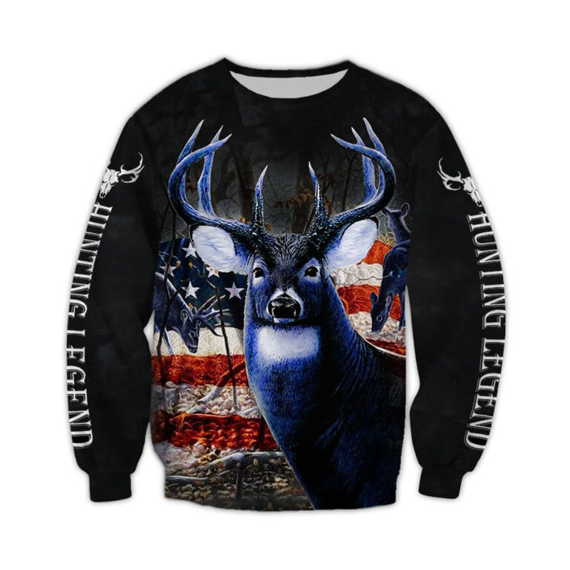 Original Dark Blue Deer Natural Men's 3D Printed Hoodie Visual Impact Party Top Punk Gothic Round Neck High Quality American Sweater Hoodie, Black
Original Dark Blue Deer Natural Men's 3D Printed Hoodie Visual Impact Party Top Punk Gothic Round Neck High Quality American Sweater Hoodie, Black