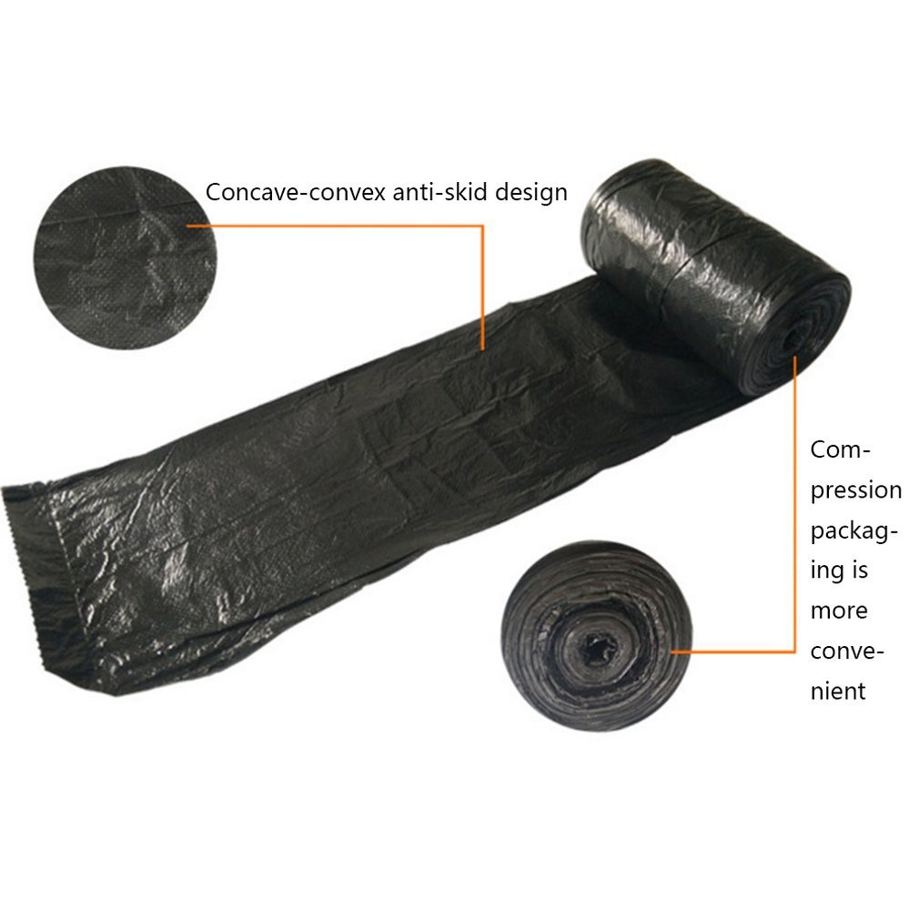 A Role of Pcs Trash Bag Vest Style Household Trash Bag Breakable Portable Tray Bag Cleaning Tool