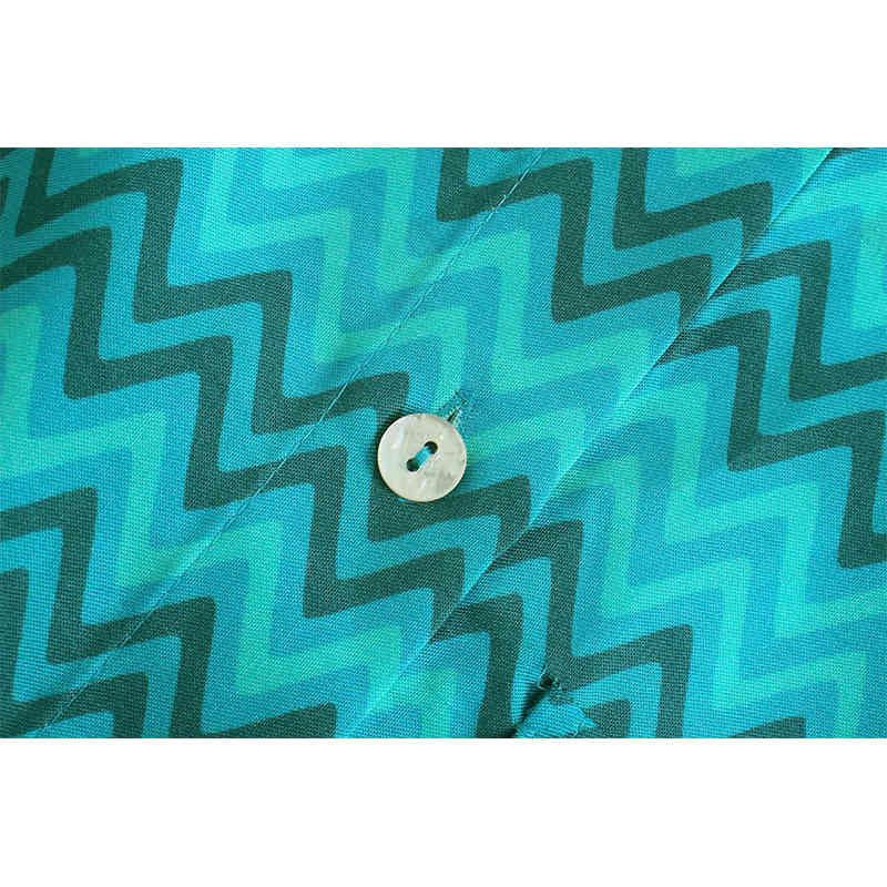 Women Printed 2 Piece Set Half Sleeve Shirt and Trousers Woman Pajama style Sets Outfits 210517