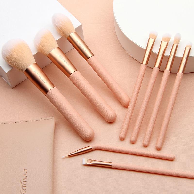 Makeup Brushes 9pcs Classic Synthetic Hair Powder Foundation Eye Shadow Blush Blending Blender Make Up Brush Set Cosmetics Tool