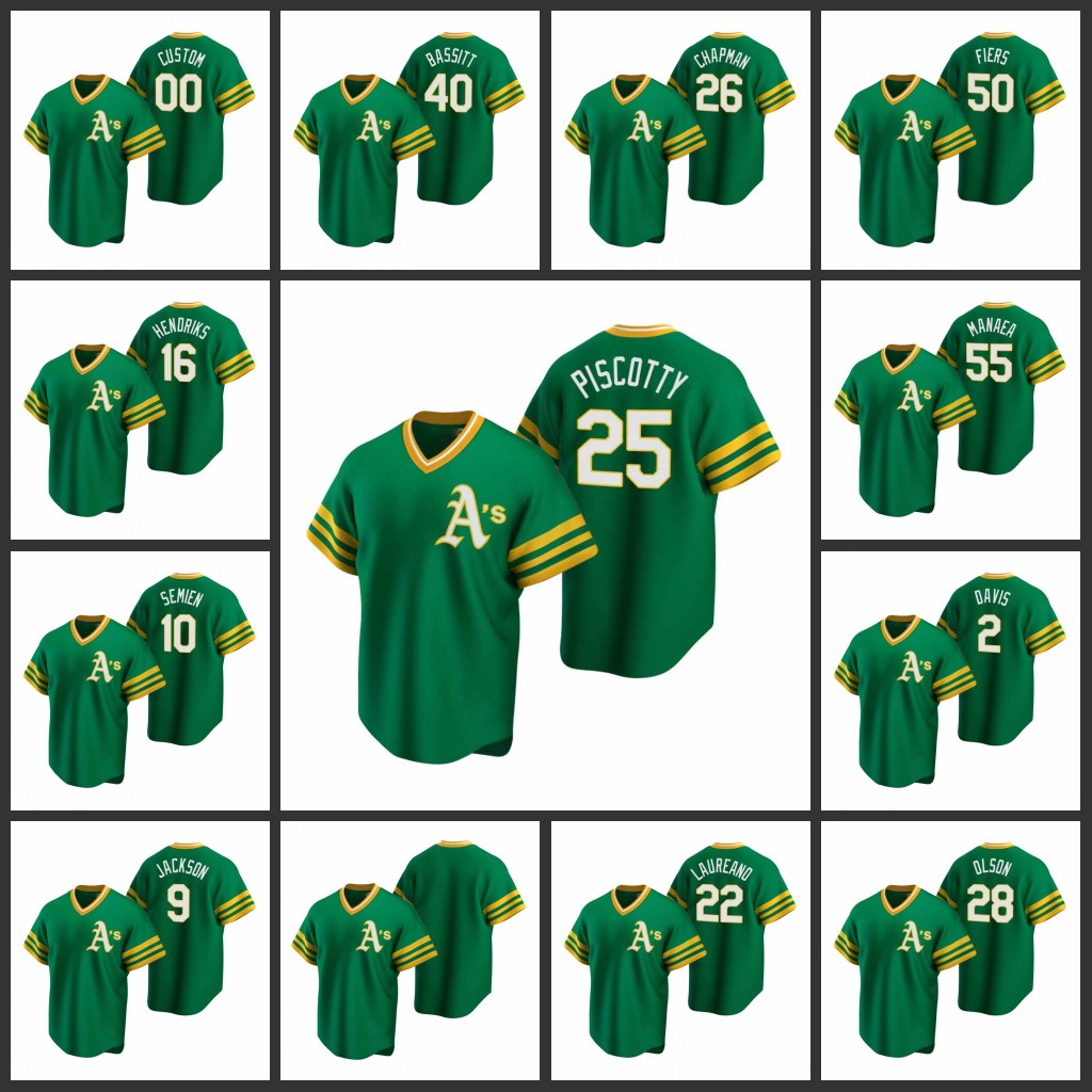 OaklandAthletics Men #26 Matt Chapman 9 Reggie Jackson 2 Khris Davis Women Youth Custom Cooperstown Collection Road Jersey
OaklandAthletics Men #26 Matt Chapman 9 Reggie Jackson 2 Khris Davis Women Youth Custom Cooperstown Collection Road Jersey