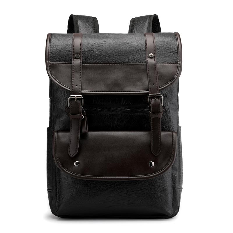 Backpack Arrival Men Fashion High Quality Leather Male Korean Student Lager Boy Business Travel School Computer Bag 
Backpack Arrival Men Fashion High Quality Leather Male Korean Student Lager Boy Business Travel School Computer Bag