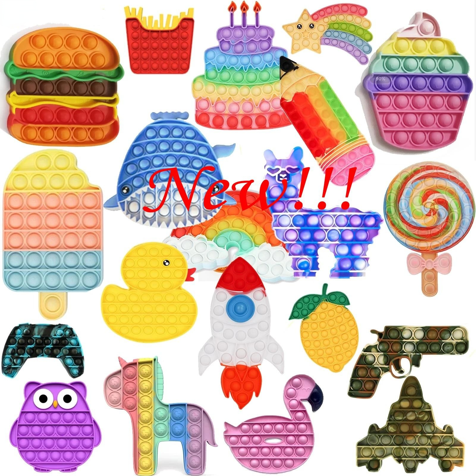 24Hours Ship! 100 Styles Desktop Fun Ice Cream Christmas Push Fidget Toy Autism Special Needs Stress Reliever It Squeeze Toy for Kids Family Reusable
24Hours Ship! 100 Styles Desktop Fun Ice Cream Christmas Push Fidget Toy Autism Special Needs Stress Reliever It Squeeze Toy for Kids Family Reusable