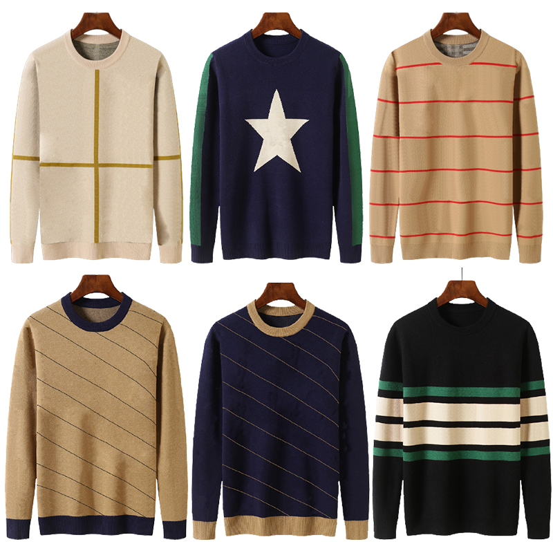 Winter Mens Casual Sweater Round Neck Long Sleeved Pullovers Printed with Different Color Patterns British Style Elegant Wear, B-2
Winter Mens Casual Sweater Round Neck Long Sleeved Pullovers Printed with Different Color Patterns British Style Elegant Wear, B-2