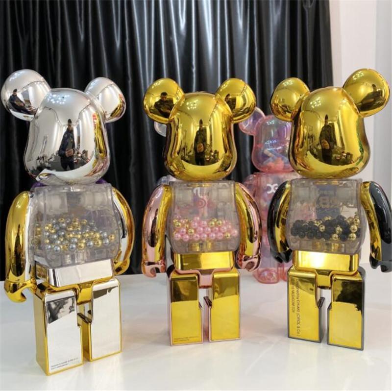 HOT 400% Bearbrick The Electroplate ABS Transparent Fashion bear Chiaki figures For Collectors Be@rbrick Art Work model decoration toys 28CM
HOT 400% Bearbrick The Electroplate ABS Transparent Fashion bear Chiaki figures For Collectors Be@rbrick Art Work model decoration toys 28CM